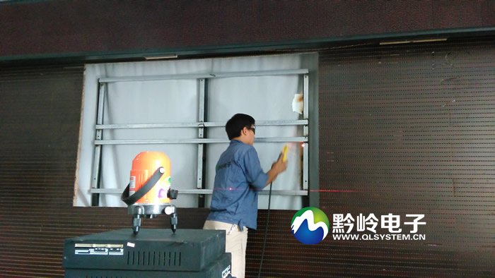 贵州省剑河县财政局视频会议液晶拼接屏项目案例图