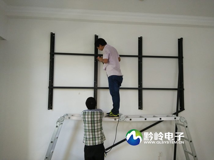 剑河县政府监控中心3X3液晶拼接屏项目完美竣工
