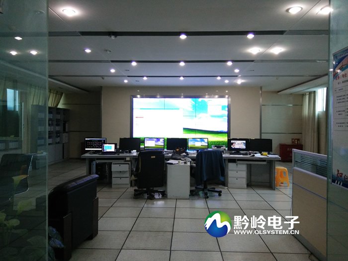 南方电网修文县供电局监控中心3x3液晶拼接大屏完美竣工